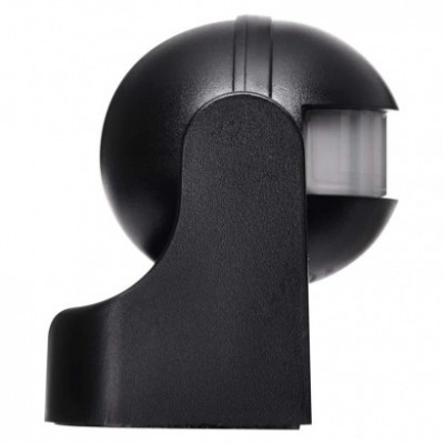 PIR senzor (pohybové čidlo) IP44 1200W, černý (1 ks) - foto č. 3