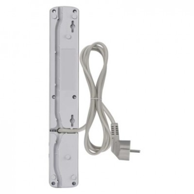 Přepěťová ochrana – 5 zásuvek 1,5m, šedá (1 ks) - foto č. 5