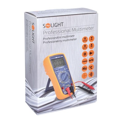 Solight profesionální multimetr, true RMS - foto č. 3