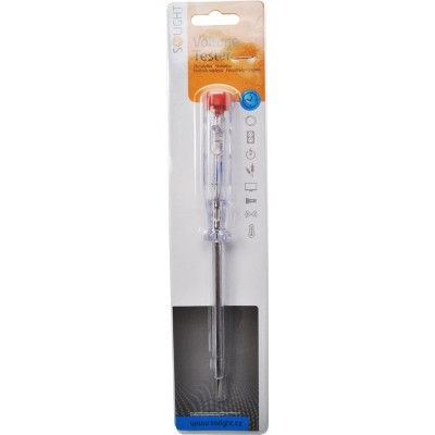 Solight zkoušečka 304, průměr 3,5mm x 190mm, AC napětí kontaktně: 120 - 250V - foto č. 2