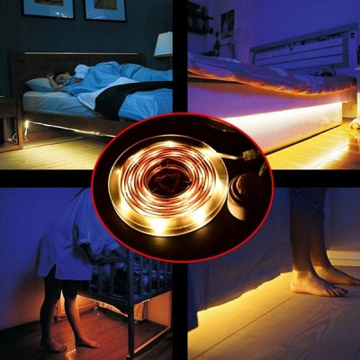 Solight LED světelný pás se světelným a pohybovým senzorem, 1m, 4x AAA - foto č. 4