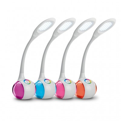 Solight LED stolní lampička stmívatelná, 6W, 256 barev, atmosférické podsvícení - foto č. 2