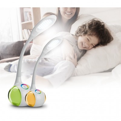 Solight LED stolní lampička stmívatelná, 6W, 256 barev, atmosférické podsvícení - foto č. 4