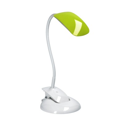 Solight LED stmívatelná lampička 2v1, podstavec i klip, 5W 4000K, 3 barevné kryty - foto č. 2