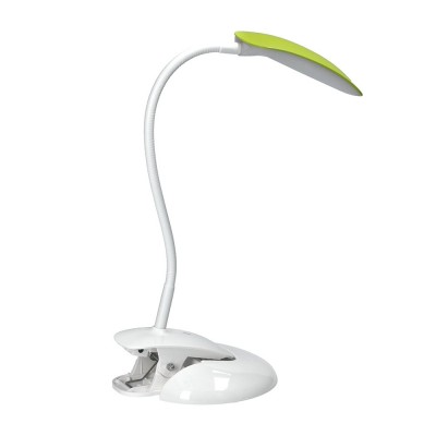Solight LED stmívatelná lampička 2v1, podstavec i klip, 5W 4000K, 3 barevné kryty - foto č. 3