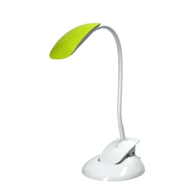 Solight LED stmívatelná lampička 2v1, podstavec i klip, 5W 4000K, 3 barevné kryty - foto č. 4