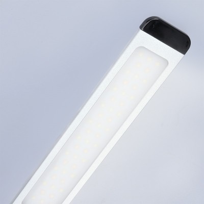 Solight LED stolní lampička stmívatelná, 11W,  změna chromatičnosti, broušený hliník, stříbrná - foto č. 7
