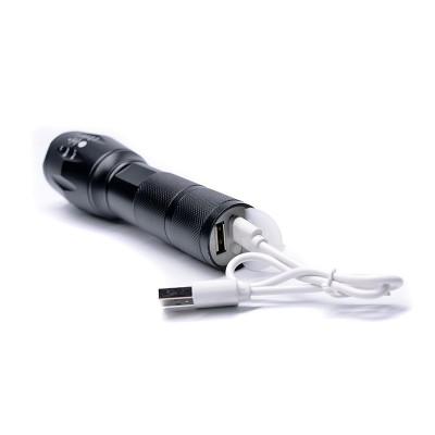 Solight LED nabíjecí svítilna, 300lm, Cree, zoom, power banka, Li-Ion - foto č. 3