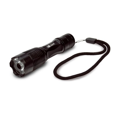 Solight LED kovová svítilna malá,  50lm, 1W LED, černá, 1 x AA - foto č. 2