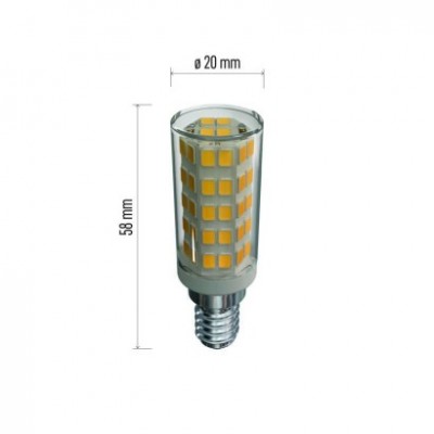 LED žárovka do digestoře Classic JC / E14 / 4,5 W (40 W) / 465 lm / teplá bílá (1 ks) - foto č. 14