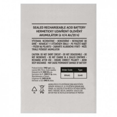 Náhradní akumulátor pro 3810 (P2301, P2304, P2305, P2308) (1 ks) - foto č. 8