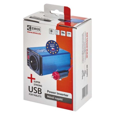Měnič napětí do auta 12V/230V, 200W (1 ks) - foto č. 6