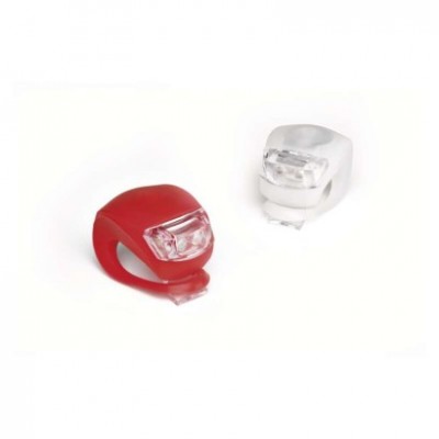 LED přední + zadní svítilna na kolo P3921 na 2× CR2032, 10 lm (1 ks) - foto č. 9