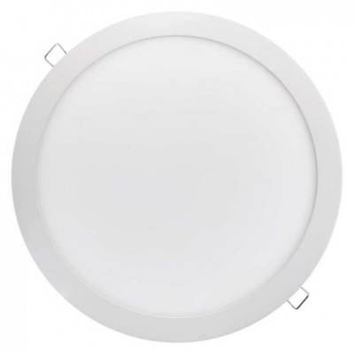 LED vestavné svítidlo PROFI, kruhové, bílé, 24W teplá bílá (1 ks) - foto č. 4