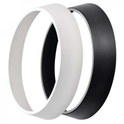 LED přisazené svítidlo ZURI s pohyb. čidl., kruhové č/b 14W t.b. (1 ks) - foto č. 17