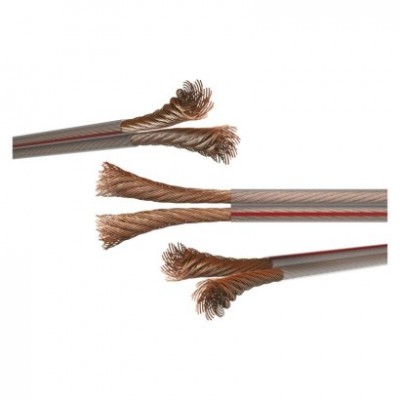 Dvojlinka nestíněná 2x1,0mm průhledná, 100m (100 m) - foto č. 6