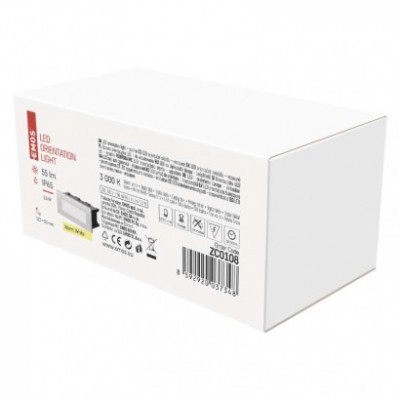 LED orientační vestavné svítidlo AMAL 123×53, 1,5W tep. bílá,IP65 (1 ks) - foto č. 9