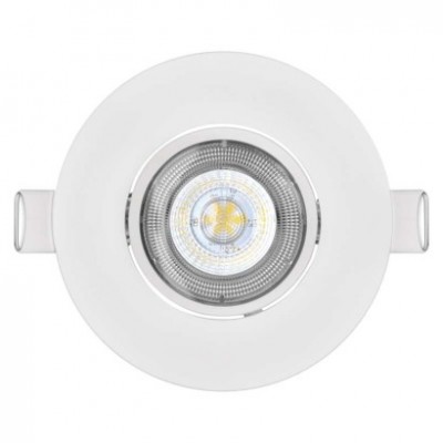 LED bodové svítidlo SIMMI bílé, kruh 5W teplá bílá (1 ks) - foto č. 8