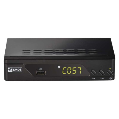 Set-top box EMOS EM170 HD HEVC H265 (DVB-T2) (1 ks) - foto č. 4
