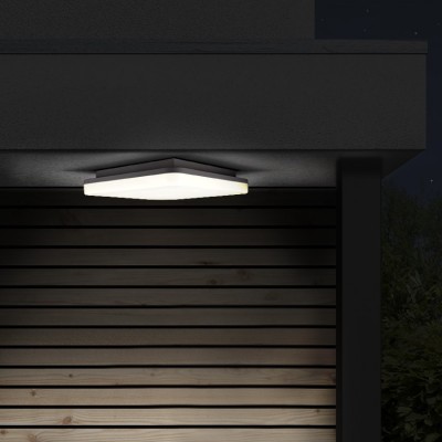 Solight LED venkovní osvětlení, přisazené, čtvercové, IP54, 24W, 1920lm, 4000K, 28cm - foto č. 8