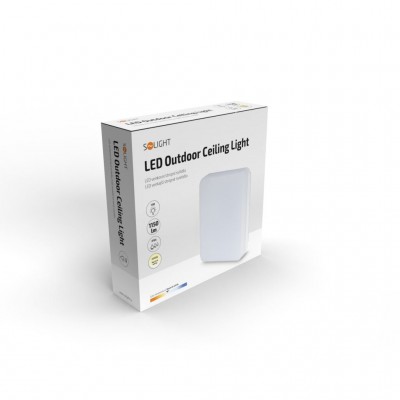 Solight LED venkovní osvětlení, přisazené, čtvercové, IP54, 15W, 1150lm, 4000K, 22cm - foto č. 9