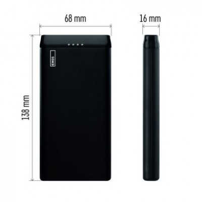 Powerbanka EMOS Alpha 10S, 10 000 mAh, 10 W, černá (1 ks) - foto č. 45