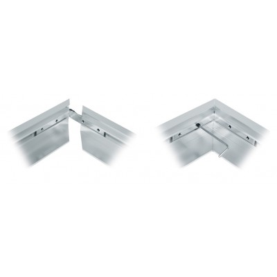 Alu rám ke svítidlu LED-GPL44/B-45,bílý - foto č. 3