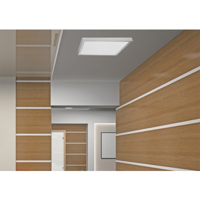 Alu rám ke svítidlu LED-GPL44/B-45,bílý - foto č. 4