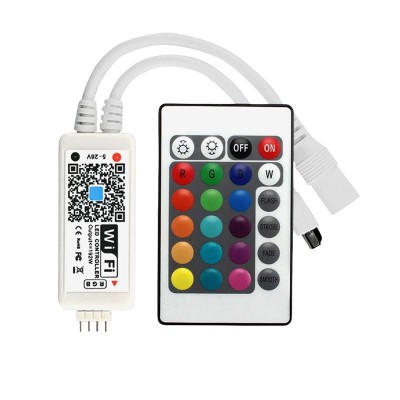 Solight wifi Smart LED světelný pás, RGB, 5m, sada s adaptérem a dálkovým ovladačem - foto č. 5
