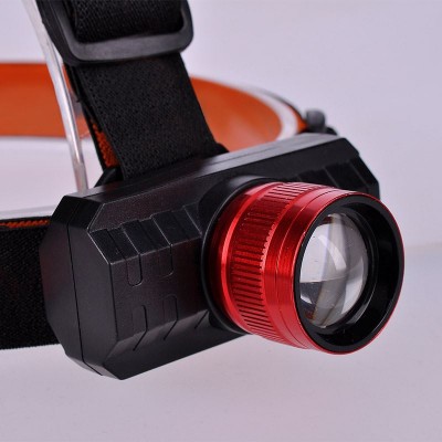Solight LED čelová nabíjecí svítilna, 3W,150lm, zoom, Li-Ion - foto č. 5
