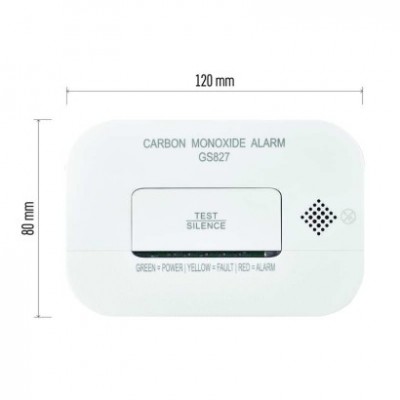 Detektor oxidu uhelnatého GS827 (1 ks) - foto č. 19