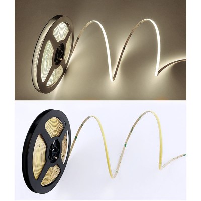 Solight LED COB světelný pás 5m, 10W/m, 1000lm/m, CRi90, IP44, neutrální bílá - foto č. 2