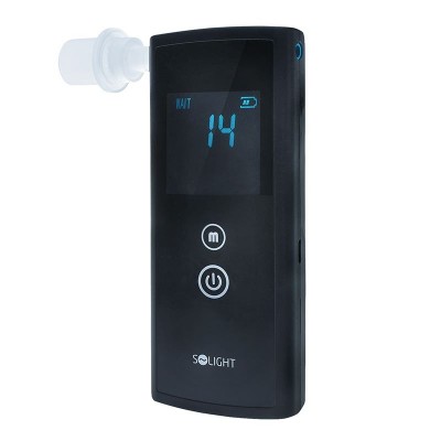 Solight alkohol tester, 0,0 - 3,0‰ BAC, přesnost 0,1‰ - foto č. 2