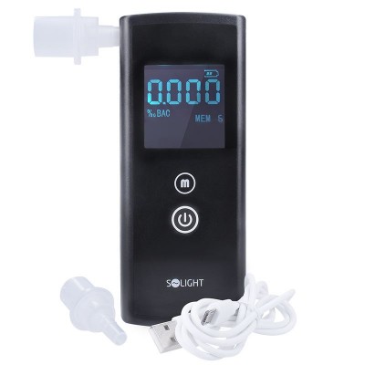 Solight alkohol tester, 0,0 - 3,0‰ BAC, přesnost 0,1‰ - foto č. 6