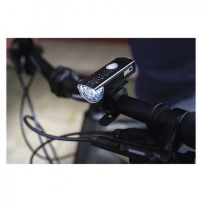 LED přední + zadní nabíjecí svítilna na kolo P3923, 90 lm (1 ks) - foto č. 10