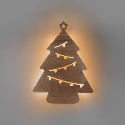 Solight LED nástěnná dekorace vánoční stromek, 24x LED, 2x AA - foto č. 5