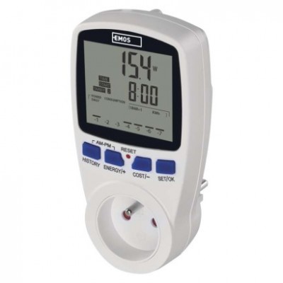Wattmetr (měřič spotřeby energie) P5805 (1 ks) - foto č. 4