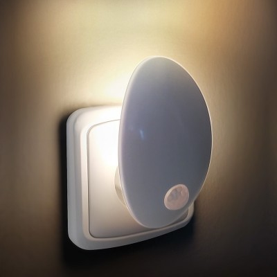 Solight noční LED světélko s pohybovým a světelným sensorem 0,7W, 3000K, 230V - foto č. 6
